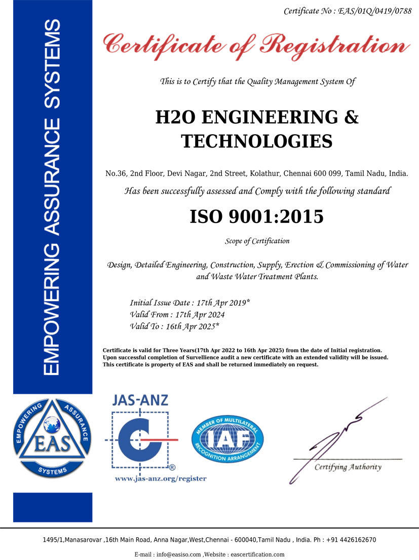 ISO 9001:2015 ISO 9001:2015